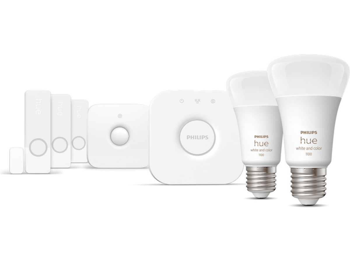 Philips Hue Secure Sensor WCA E27 startpakke Sensorer