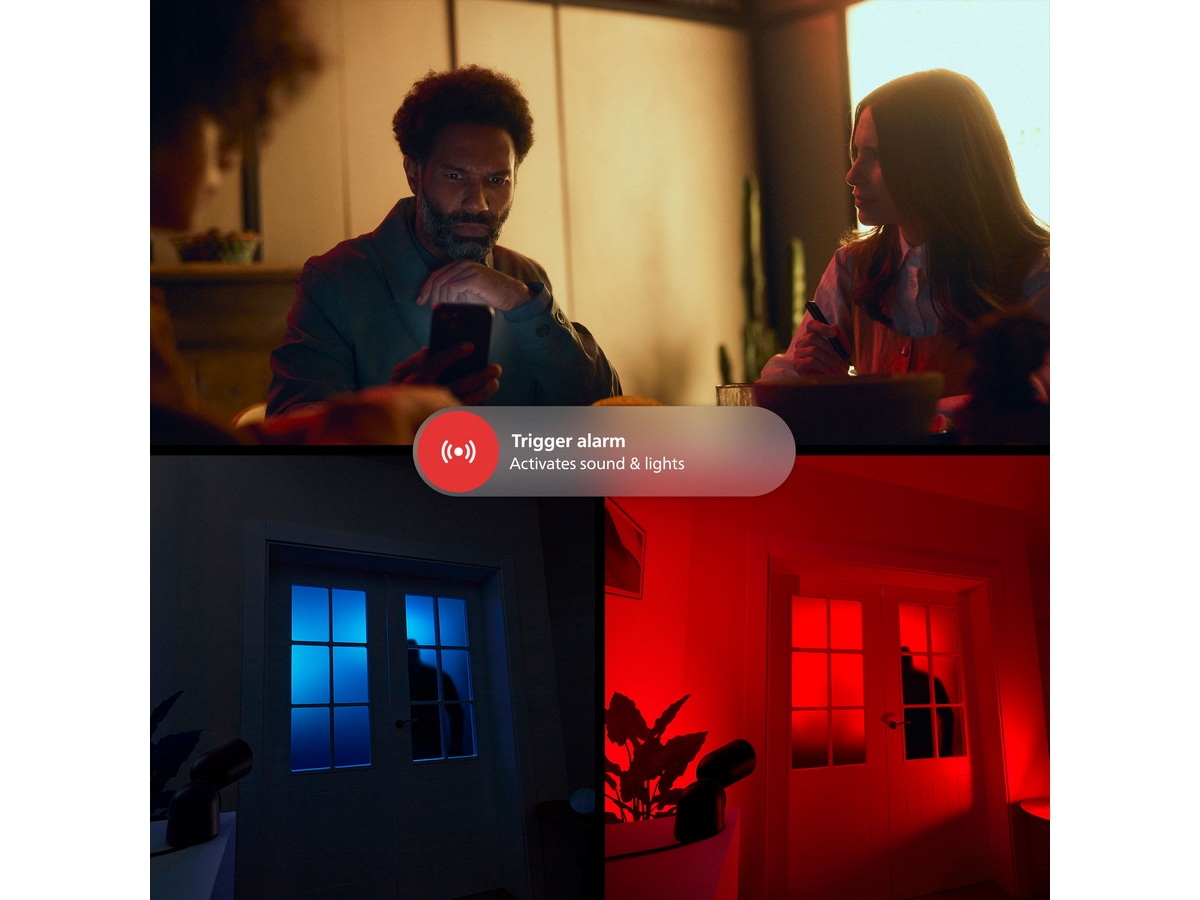Philips Hue Secure Sensor WCA E27 startpakke Sensorer