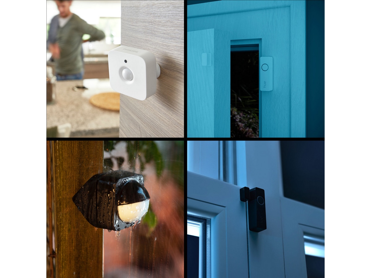 Philips Hue Secure Sensor WCA E27 startpakke Sensorer