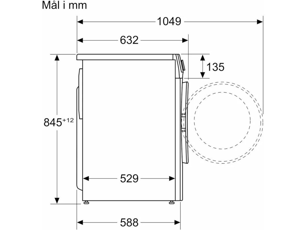Siemens iQ500 WG44G2FWDN vaskemaskin Vaskemaskin