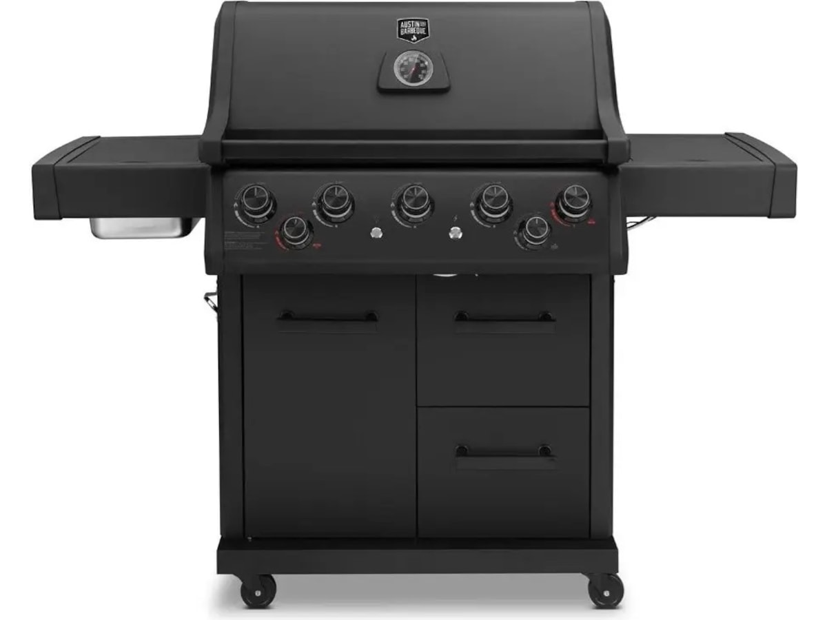 Austin and Barbeque AABQ Pro 5+2B gassgrill Grill