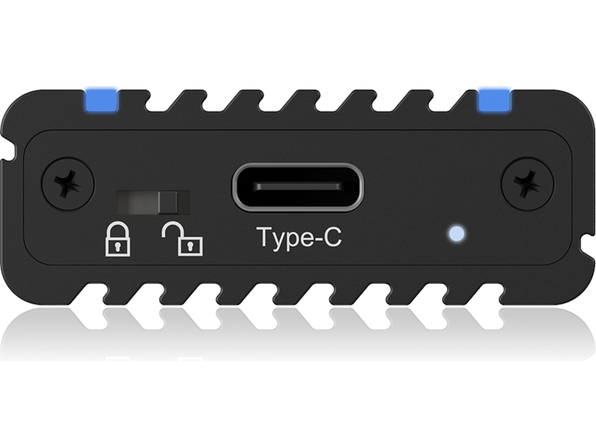 ICYBOX USB Type-C kabinett for M.2 Harddisk