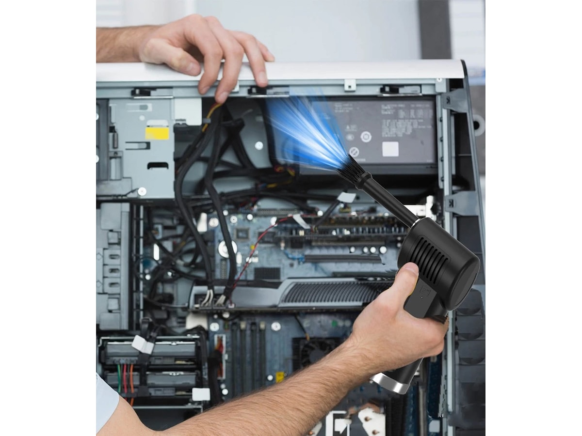 Mission SG 75W støv- og luftblåser (sort) Luft/vask/rens