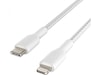 Belkin USB-C til Lightning kabel 2m (hvit) USB-kabler