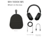 Sony WH-1000XM5 trådløse hodetelefoner, Over-Ear  (sort) Hodetelefoner
