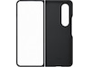 Samsung Galaxy Z Fold4 Leather Deksel (sort) Mobildeksel