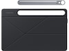 Samsung Smart Book Cover Tab S10 Lite/FE og S9/FE (sort) Deksel til nettbrett