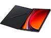 Samsung Smart Book Cover Tab S10 Lite/FE og S9/FE (sort) Deksel til nettbrett