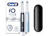 Oral-B iO 3 Elektriske Tannbørster 2 stk (sort & blå) Elektriske tannbørster