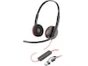 Poly Blackwire MS 3320 USB-C Headset Kablede hodesett