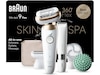 Braun Silk-épil 9 Flex 3S SkinSpa Epilator SES9-481 (hvit/gull) Epilator & IPL-hårfjerning