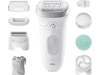 Braun Silk-épil 7 SkinSpa SE7-081 Epilator (hvit/sølv) Epilator & IPL-hårfjerning