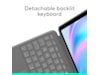 Logitech iPad Air 13" Combo Touch tastaturdeksel (oxford grå) Tastatur og stylus
