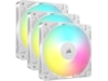 Corsair RS120 ARGB Vifte 3pk (hvit) Vifter