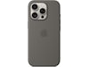 Apple iPhone 16 Pro Silikondeksel (steingrå) Mobildeksel