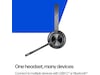 Poly Voyager 4320-M MS USB-C Headset med ladestativ Trådløse hodesett