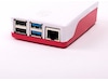Raspberry Pi 4 B offisiell case (rød/hvit) Tilbehør