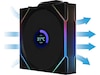 Lian Li UNI FAN TL Wireless LCD Reverse 3pk (sort) Vifter