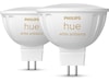 Philips Hue WA 4.7W 12V MR16 lyspære 2PK Lyspærer & LED-pærer