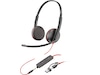 Poly Blackwire 3225 Stereo USB-C Headset Kablede hodesett