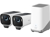 Eufy eufyCam S3 Pro overvåkningskamera sett 2-pack + HomeBase S380 Overvåkningskameraer