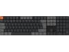 Keychron K5 V2 trådløst tastatur hot swap QMK low profile 2.0 (brun) Gamingtastatur