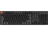Keychron K10 V2 trådløst tastatur RGB hotswap QMK aluminium(super red) Gamingtastatur