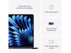 MacBook Air 15" M4 (2025) 512GB (midnatt) PC - Bærbar / laptop