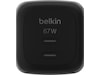 Belkin Dual USB-C PD GaN 67W vegglader (sort) Mobilladere