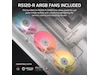 Corsair AIR 5400 RS-R ARGB Triple Chamber Mid Tower (hvit) Midi tower