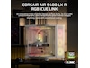 Corsair AIR 5400 LX-R RGB iCUE LINK Triple Chamber Mid Tower (hvit) Midi tower