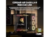 Corsair AIR 5400 LX-R RGB iCUE LINK Triple Chamber Mid Tower (svart) Midi tower