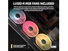 Corsair AIR 5400 LX-R RGB iCUE LINK Triple Chamber Mid Tower (svart) Midi tower