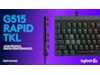 Logitech G515 TKL Rapid Gamingtastatur (sort) Gamingtastatur