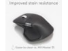 Logitech MX Master 4 Trådløs Ergonomisk Mus (grafittgrå) Mus