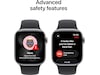 Apple Watch Series 11 GPS + LTE 42mm aluminium (stellargrå) Smartklokker