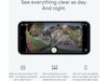 Google Nest Cam utendørs 2. gen (med ledning, hvit) Overvåkningskameraer