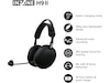 Sony INZONE H9 II Trådløst Støydempende Headset (svart) Gamingheadset