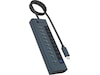 ICY BOX 10 porter USB Type-C® Gen 2 Hub Dockingstasjon & USB-HUB