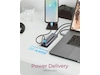 ICY BOX 10 porter USB Type-C® Gen 2 Hub Dockingstasjon & USB-HUB