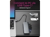 ICY BOX 10 i 1 USB-C dockingstasjon Dockingstasjon & USB-HUB