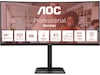 AOC 34" curved skjerm CU34E4CV Skjermer