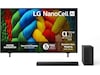 LG 50'' Nano AI 4K 50NANO80A (2025) + Soundbar 50 - 59 tommer TV