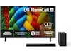 LG 43" NANO80 AI 4K NanoCell Smart-TV (2025) + Soundbar  20 - 49 tommer TV