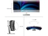 Philips 49" buet skjerm 49B2U5900C/00 Skjermer