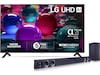 LG 65" UA73 AI 4K UHD Smart-TV (2025) + soundbar 60 - 69 tommer TV