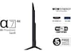 LG 65" UA73 AI 4K UHD Smart-TV (2025) + soundbar 60 - 69 tommer TV