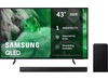 Samsung 43" Q7F2 QLED 4K Smart TV (2025) + Soundbar 20 - 49 tommer TV
