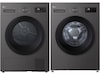 LG F4A1009NDK vaskemaskin (dark silver) + tørketrommel Vaskemaskin