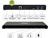 Port Design Docking Station Type C Office 3x4K 85W -B-Grade Demo annet i PC & nettbrett